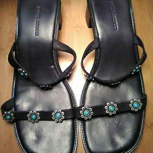 Sesto Meucci Black Sandals